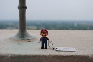Mario on the Louisiana State Capital